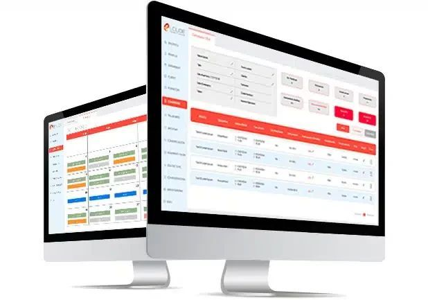 Interfacce del software Kairos progettato per Euclide Srl